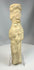 Neo-Assyrian terracotta figure with columnar body and patina