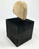 Rear view highlighting surface texture of a Near Eastern terracotta head fragment