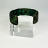 Ancient Persian bronze bracelet with open cuff form and aged surface patina
