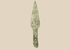 Ancient Dong Son bronze spearhead from northern Vietnam