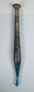 Roman Imperial period glass unguentarium with narrow tubular neck and flared rim