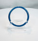 Roman Imperial blue glass bracelet displaying attractive archaeological wear and ancient craftsmanship.