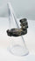 Roman Empire bronze ring key with a circular finger hoop and projecting stepped locking element