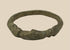 Ancient Roman bronze finger ring with incised palm branch motif, circa 2nd–4th century CE