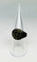 Ancient Roman bronze ring photographed to show natural patina and historical wear