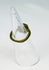 Archaeological Roman bronze ring relic photographed against neutral background