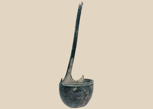 Ancient Roman Bronze Simpulum Ladle with Long Handle | Imperial Period | Circa 1st – 3rd Century CE