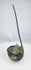 Ancient Roman ritual or serving ladle with hemispherical bowl and flat handle