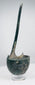 Roman Imperial copper-alloy ladle with blue-green archaeological patina