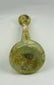 Well-preserved ancient Roman glass perfume vessel with elegant classical form