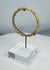 Complete ancient Roman glass bracelet recovered from the Roman Empire, circa 2nd–4th century AD.