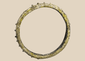 Ancient Roman glass bracelet with applied nodular decoration, Roman Imperial Period, circa 2nd–4th century AD.