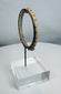 Ancient Roman personal adornment crafted from glass with applied decorative nodules.