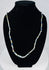 Restrung Roman glass necklace with annular, barrel-shaped, and cylindrical beads