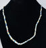 Restrung Roman bead necklace with translucent, opaque, and semi-translucent glass