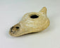 Lámpara de aceite de terracota de la antigua Roma | Artefacto de la vida cotidiana mediterránea | Siglos I-III d. C.