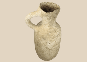 Ancient Roman Terracotta Pouring Vessel | Mediterranean Pottery Jug | Circa 100–500 CE