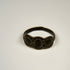Late Roman silver ring with clustered oval decoration reflecting ancient Eastern Mediterranean craftsmanship
