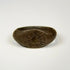 Ancient silver signet ring with domed bezel, sunburst engraving, and natural aged patina