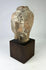 Early Buddhist terracotta Buddha head from Southeast Asia, likely Thailand or Cambodia