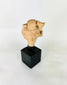 Ancient terracotta head figurine fragment from the Greco-Roman Mediterranean, 1st–2nd century CE.