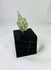 Bronze Buddha head from Thailand or Cambodia with serene expression