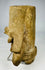 Shaft tomb culture terracotta figure head with burial patina