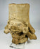 West Mexican ritual terracotta head with tall cylindrical headdress