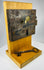 19th century architectural rim lock with heavy iron construction