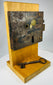 19th century architectural rim lock with heavy iron construction