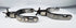 Early 20th-century American cowboy spurs with silver decoration and aged patina