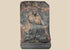 Antique Baroque carved wood relief of the Virgin Mary and Christ Child crowned by angels, circa 1650–1750