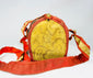 Museum-style display of an 18th–19th century Tibetan Buddhist Gau amulet shrine