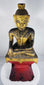 Shan Buddhist devotional figure featuring elongated facial features and prominent ushnisha finial.