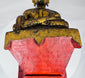 Burmese Shan (Tai Yai) seated Buddha sculpture from the late 19th to early 20th century.