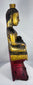 Antique lacquered and gilded Buddha sculpture from the Shan regions of Myanmar.
