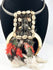 Oceanic ceremonial necklace from Papua New Guinea made of braided fiber and shells