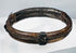 Chinese Qing Dynasty bracelet with bent bamboo bands and applied relief decoration