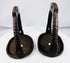 Hand-forged iron cavalry stirrups from imperial China, circa 18th–19th century
