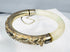 Early to mid-20th-century Asian bracelet marked SILVER on the interior fitting