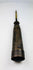 Detail of engraved Chinese characters on an antique Late Qing Dynasty temple candle holder