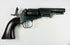 Antique Colt Model 1849 .31 caliber percussion revolver with octagonal barrel and stagecoach robbery engraving