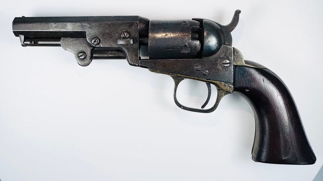 Antique Colt 1849 Pocket Revolver | Stagecoach Scene Cylinder Antique Colt 1849 Pocket Revolver | Stagecoach Scene Cylinder