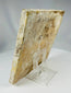 early Delft ceramic tile with warrior on rearing horse design