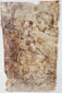 18th-century academic figure study on vellum with inscription G.26 at lower right