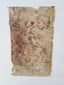 Antique European drawing on vellum featuring studies of a woman, child, and male profile