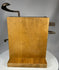 Antique iron security lock with key-operated internal lever system