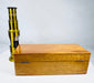 Collectible antique brass drum microscope used for scientific observation during the Victorian era