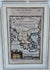 Historic 1686 copperplate engraved map illustrating the European territories of the Ottoman Empire.