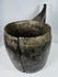 Traditional Himalayan ceremonial scoop-form vessel carved from a single piece of wood